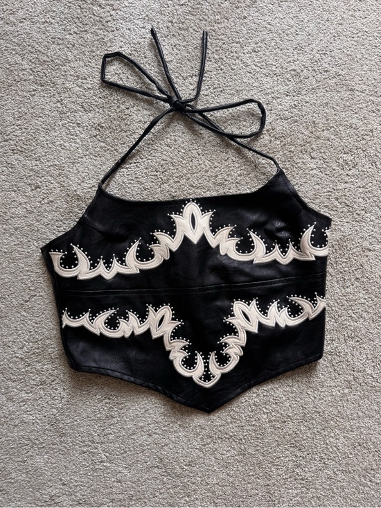 Jaded London Tops - Jaded London halter crop 6